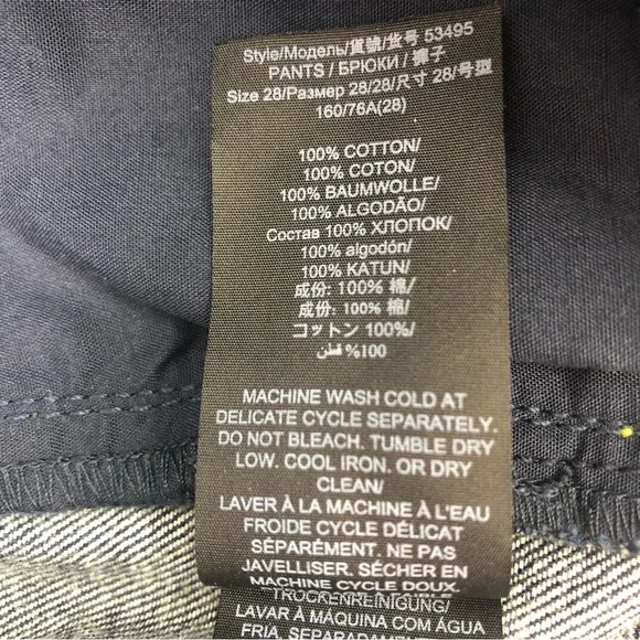 NWT Tory Burch Asymmetric Stitch Flare Cropped Jeans 28 - Picture 14 of 15